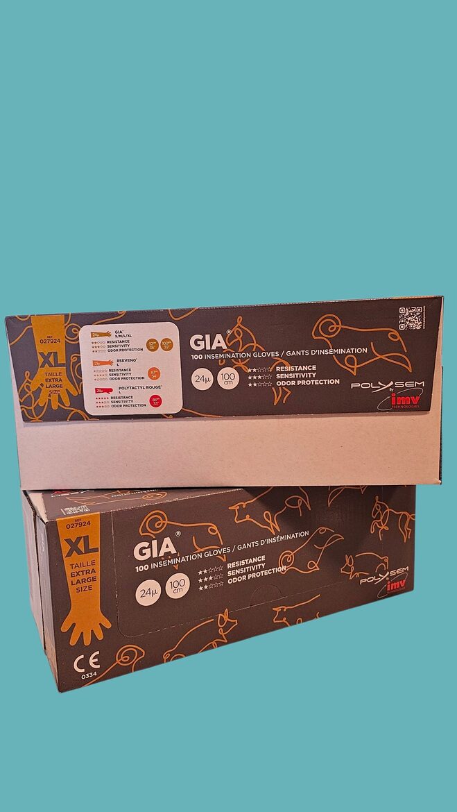 Apsēklošanas cimdi  GIA Glove
