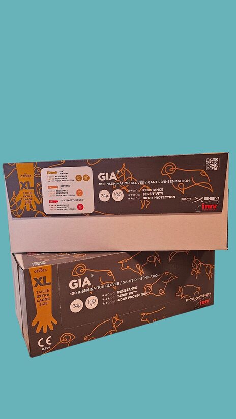 Apsēklošanas cimdi  GIA Glove